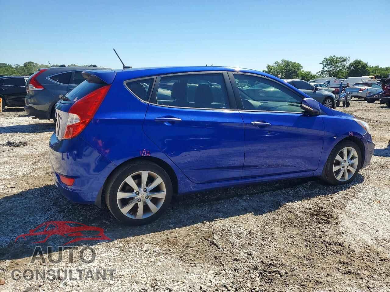 HYUNDAI ACCENT 2013 - KMHCU5AE5DU108214