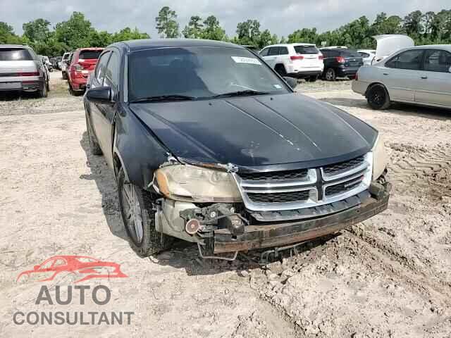 DODGE AVENGER 2012 - 1C3CDZCB6CN148040