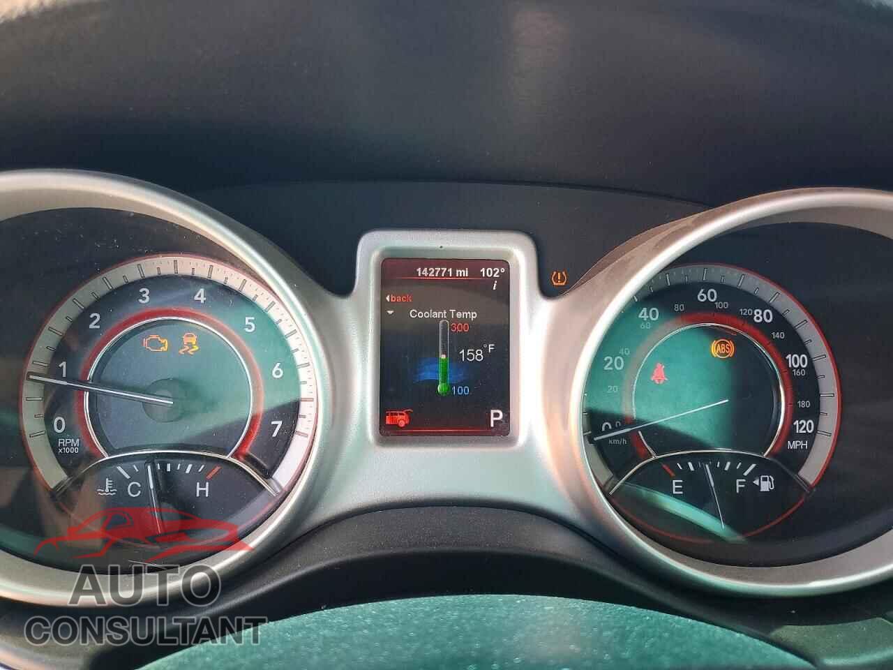 DODGE JOURNEY 2012 - 3C4PDCBG8CT196694