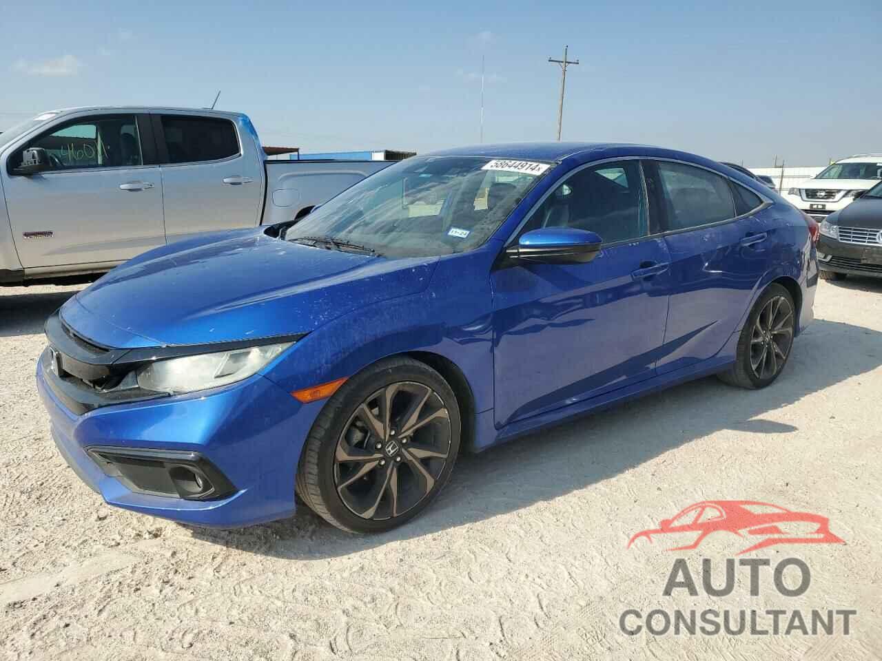 HONDA CIVIC 2019 - 19XFC2F85KE012892