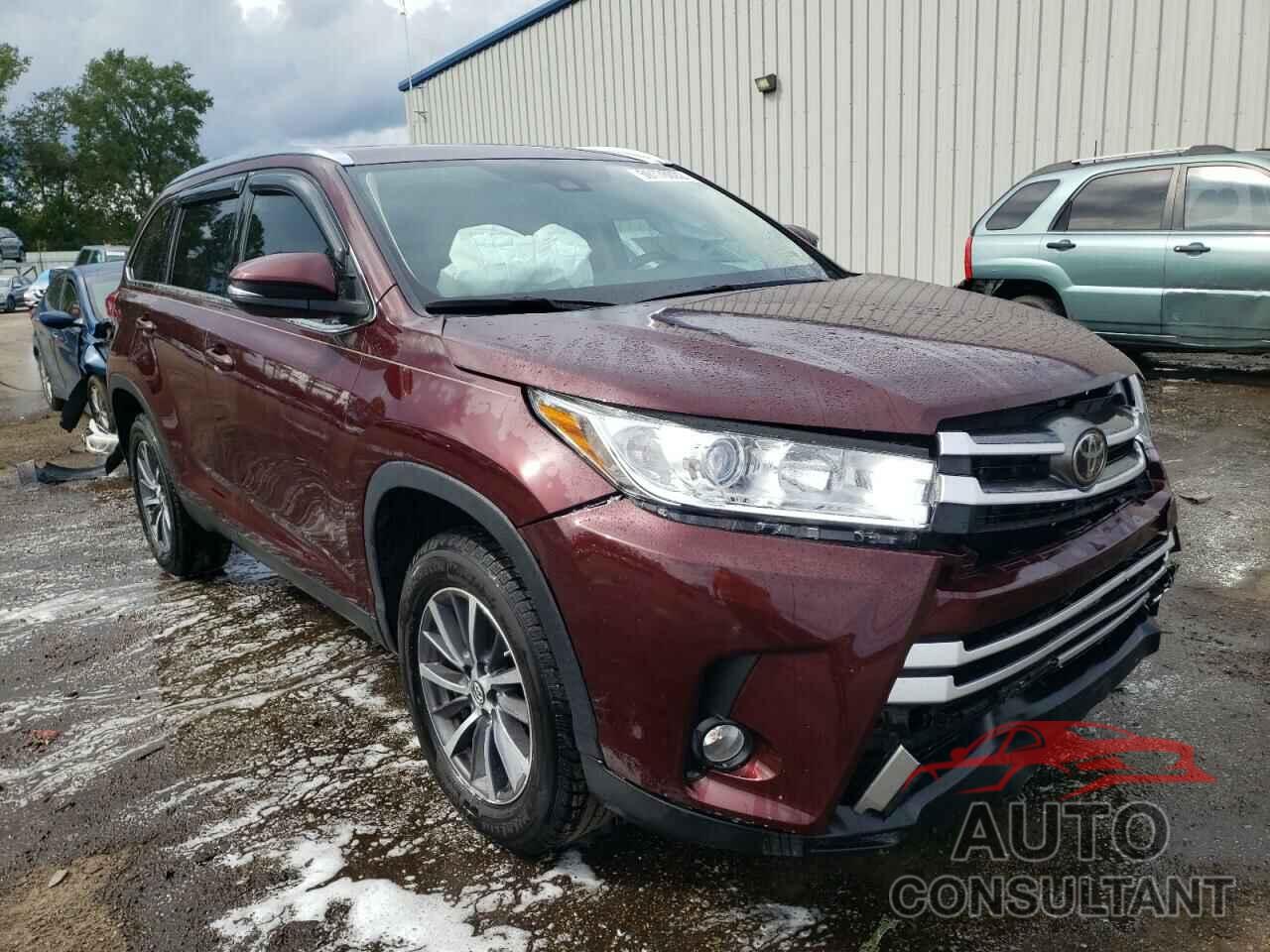 TOYOTA HIGHLANDER 2019 - 5TDKZRFH1KS344842