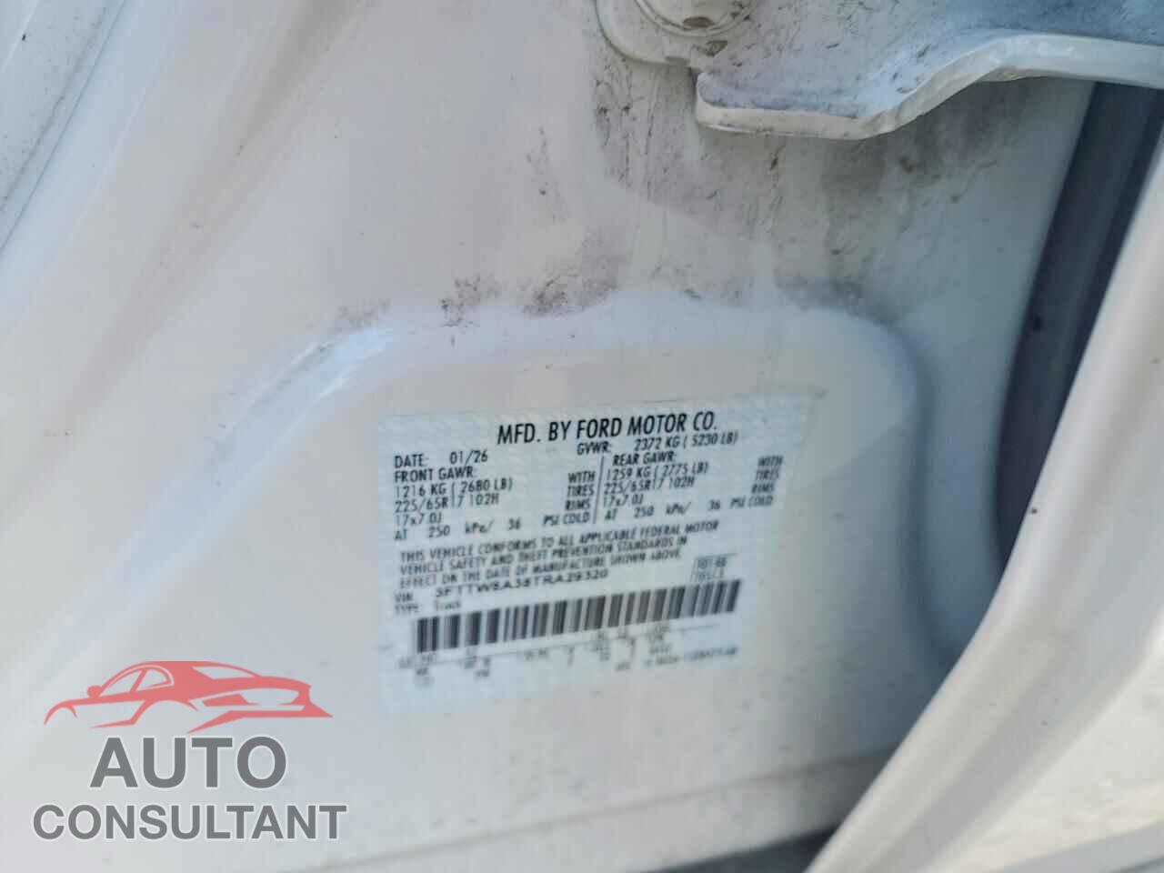 FORD MAVERICK 2026 - 3FTTW8A38TRA29320