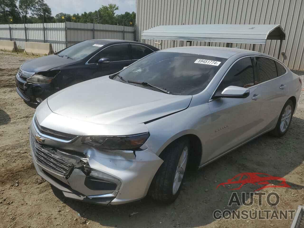 CHEVROLET MALIBU 2018 - 1G1ZD5STXJF180014