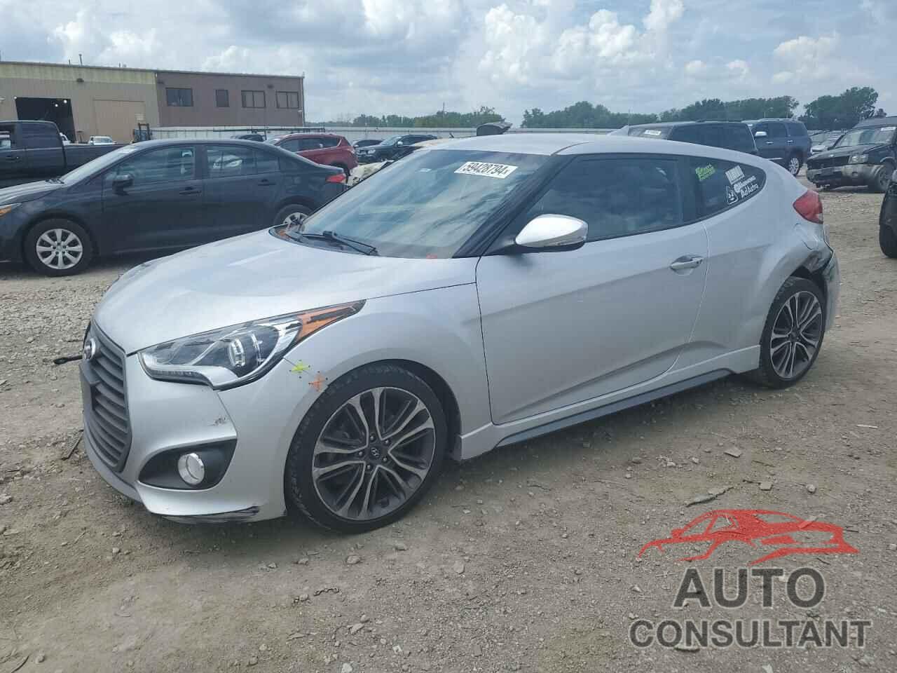 HYUNDAI VELOSTER 2017 - KMHTC6AE3HU313819