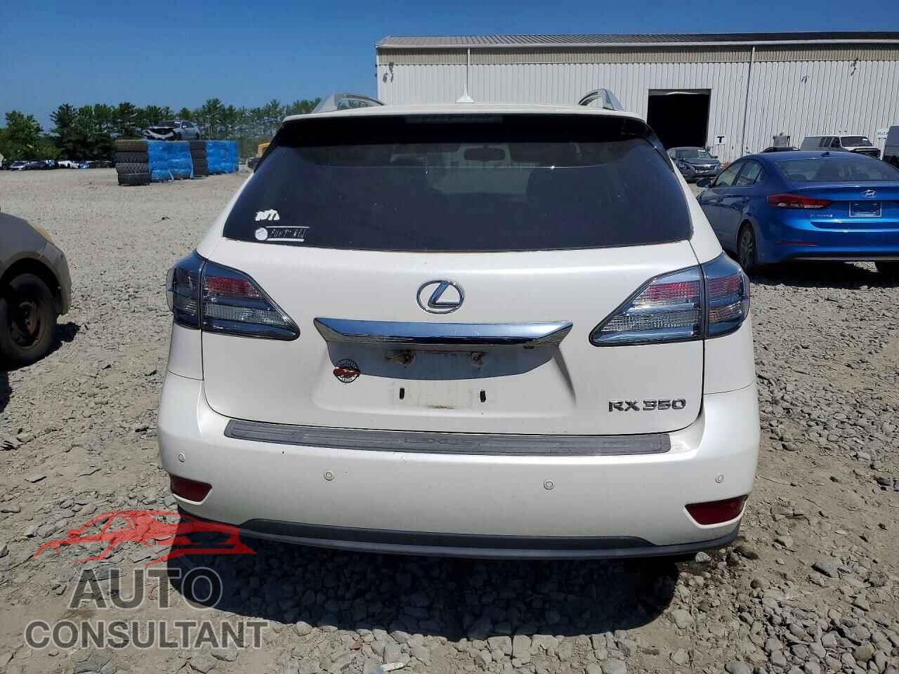 LEXUS RX350 2012 - 2T2BK1BA4CC139732