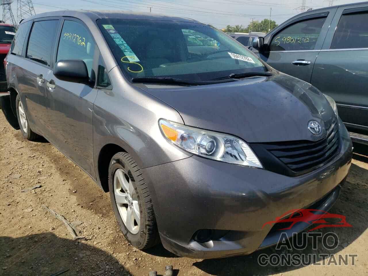 TOYOTA SIENNA 2017 - 5TDZZ3DC1HS771028