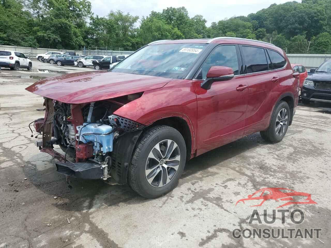 TOYOTA HIGHLANDER 2020 - 5TDGZRBH5LS005059