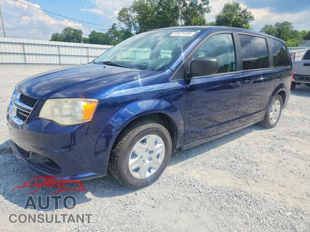 DODGE CARAVAN 2012 - 2C4RDGBG3CR414799
