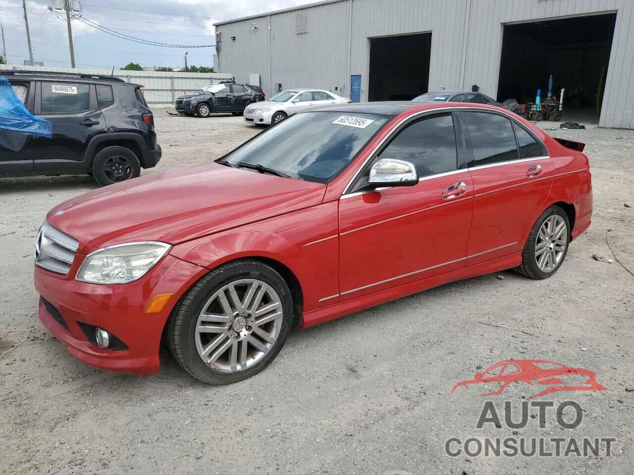 MERCEDES-BENZ C-CLASS 2009 - WDDGF81X39F225004
