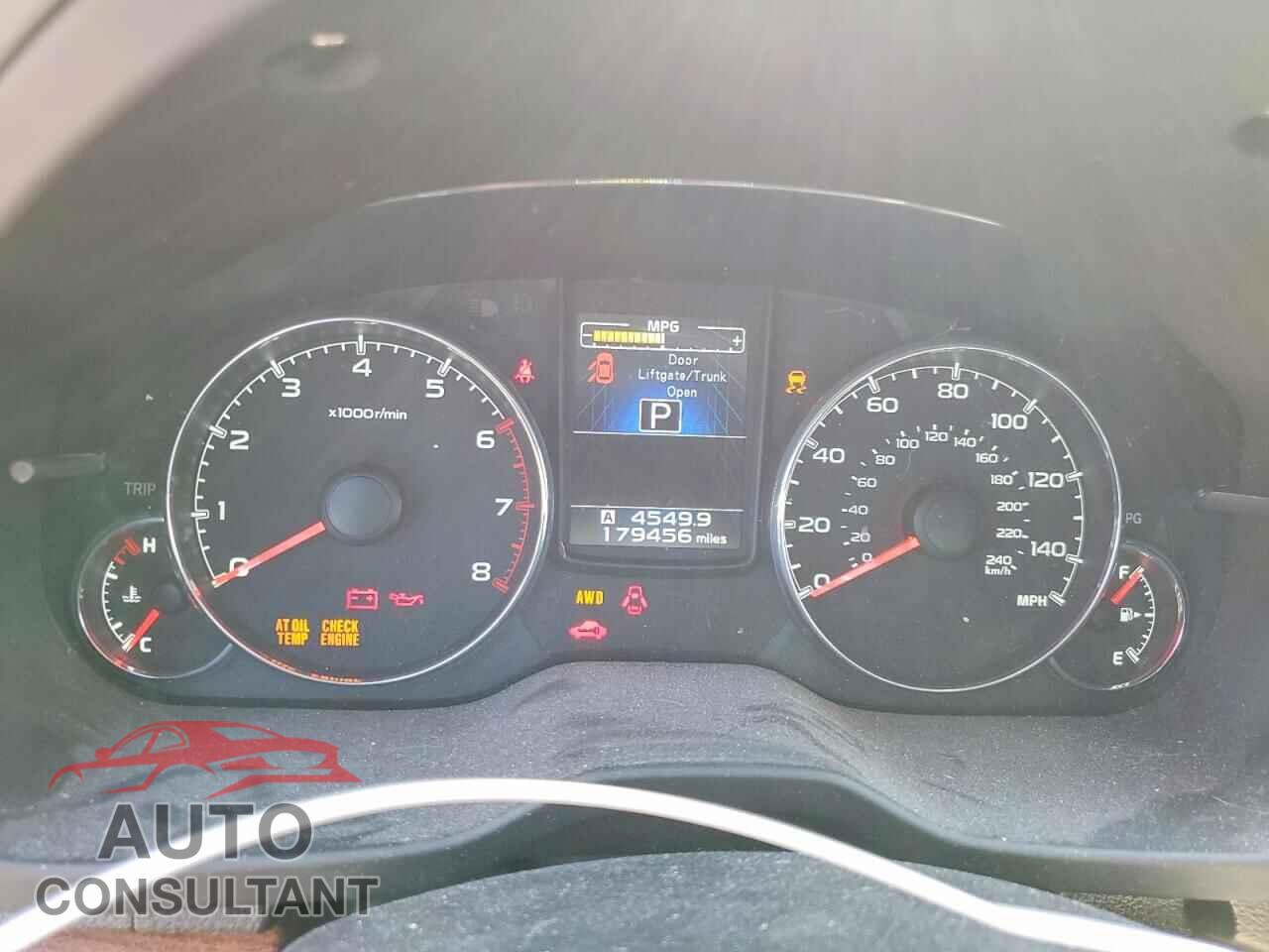 SUBARU OUTBACK 2013 - 4S4BRCKC2D3311100