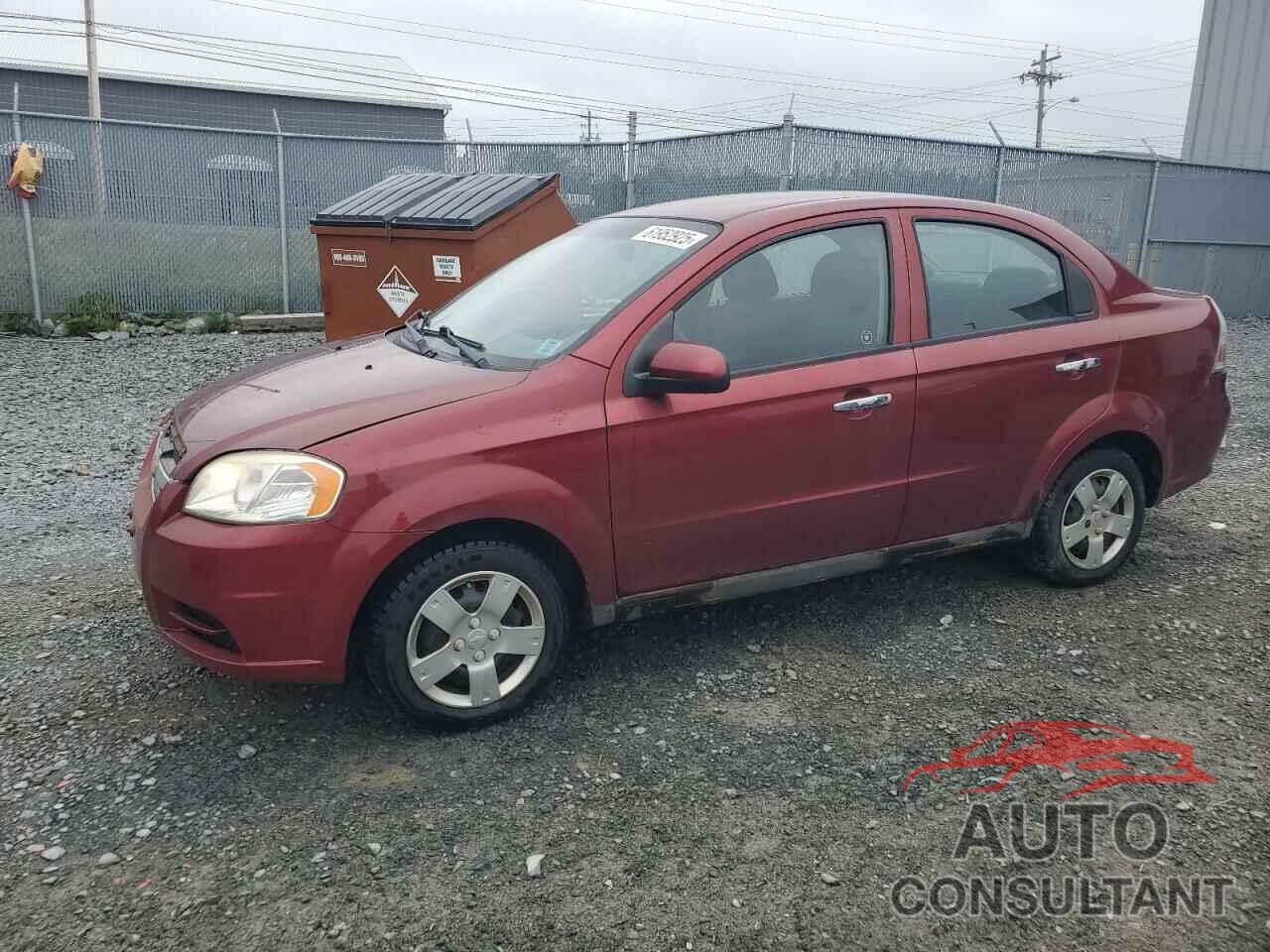 CHEVROLET AVEO 2011 - 3G1TB5DGXBL100214