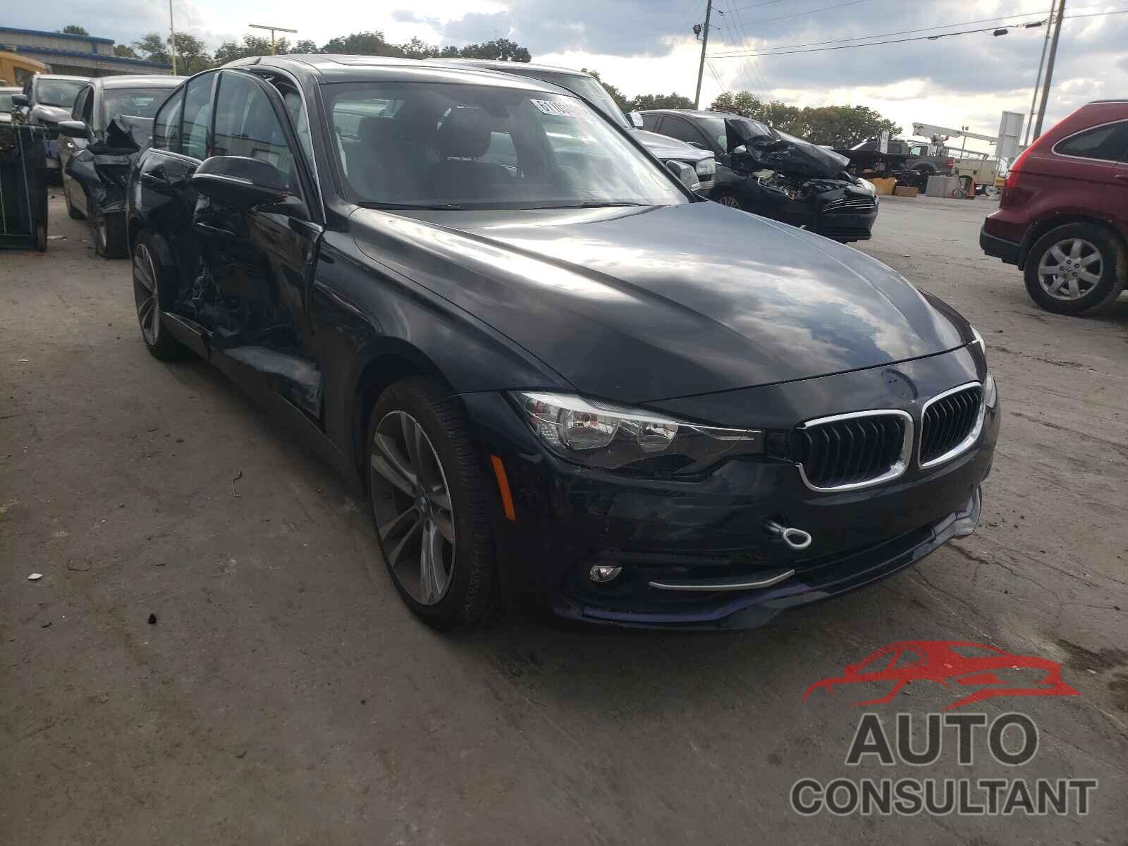 BMW 3 SERIES 2017 - WBA8D9G32HNU64687