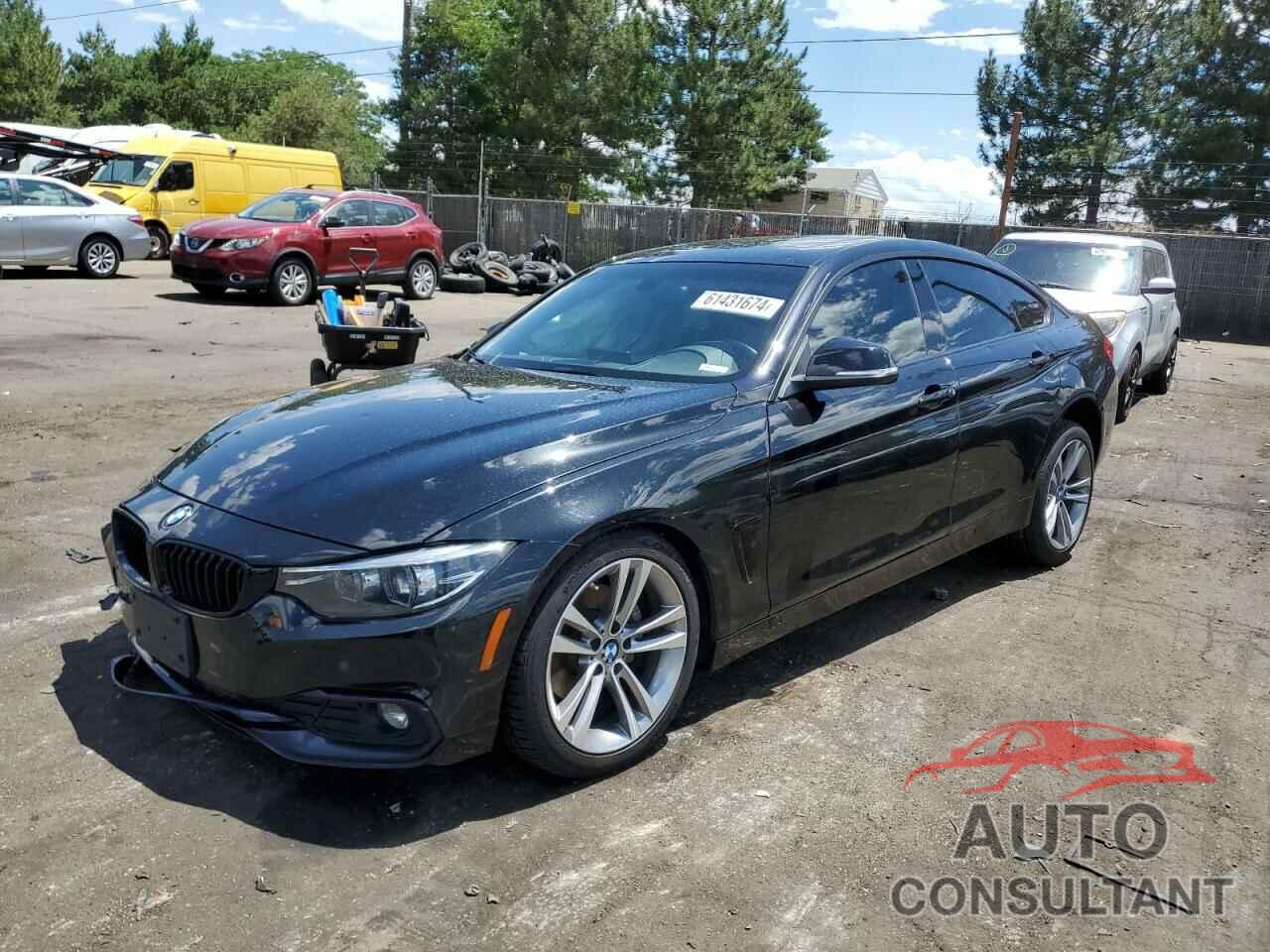 BMW 4 SERIES 2018 - WBA4J3C53JBG90923