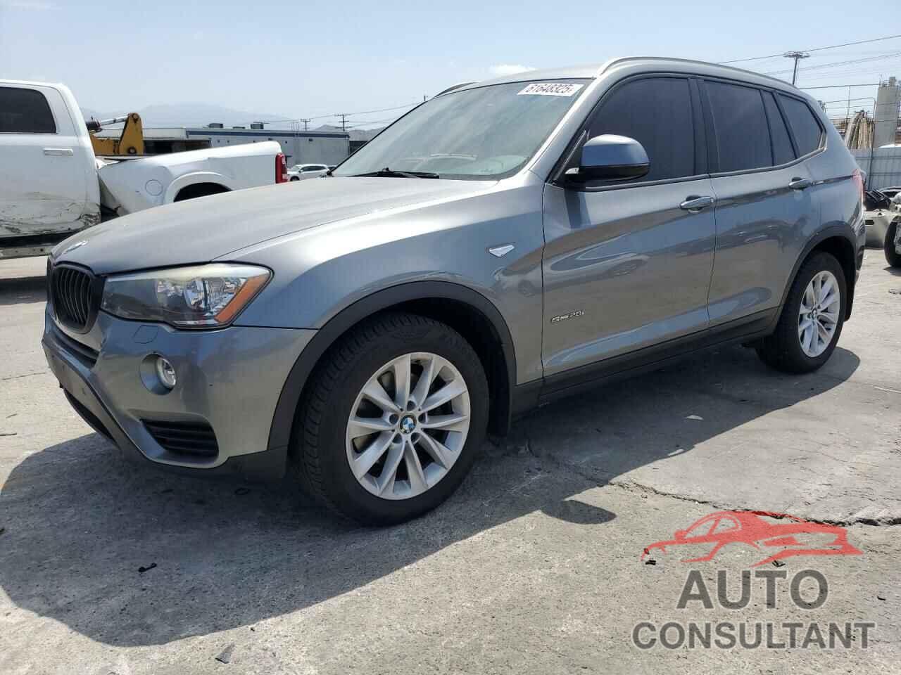 BMW X3 2017 - 5UXWZ7C50H0V84877