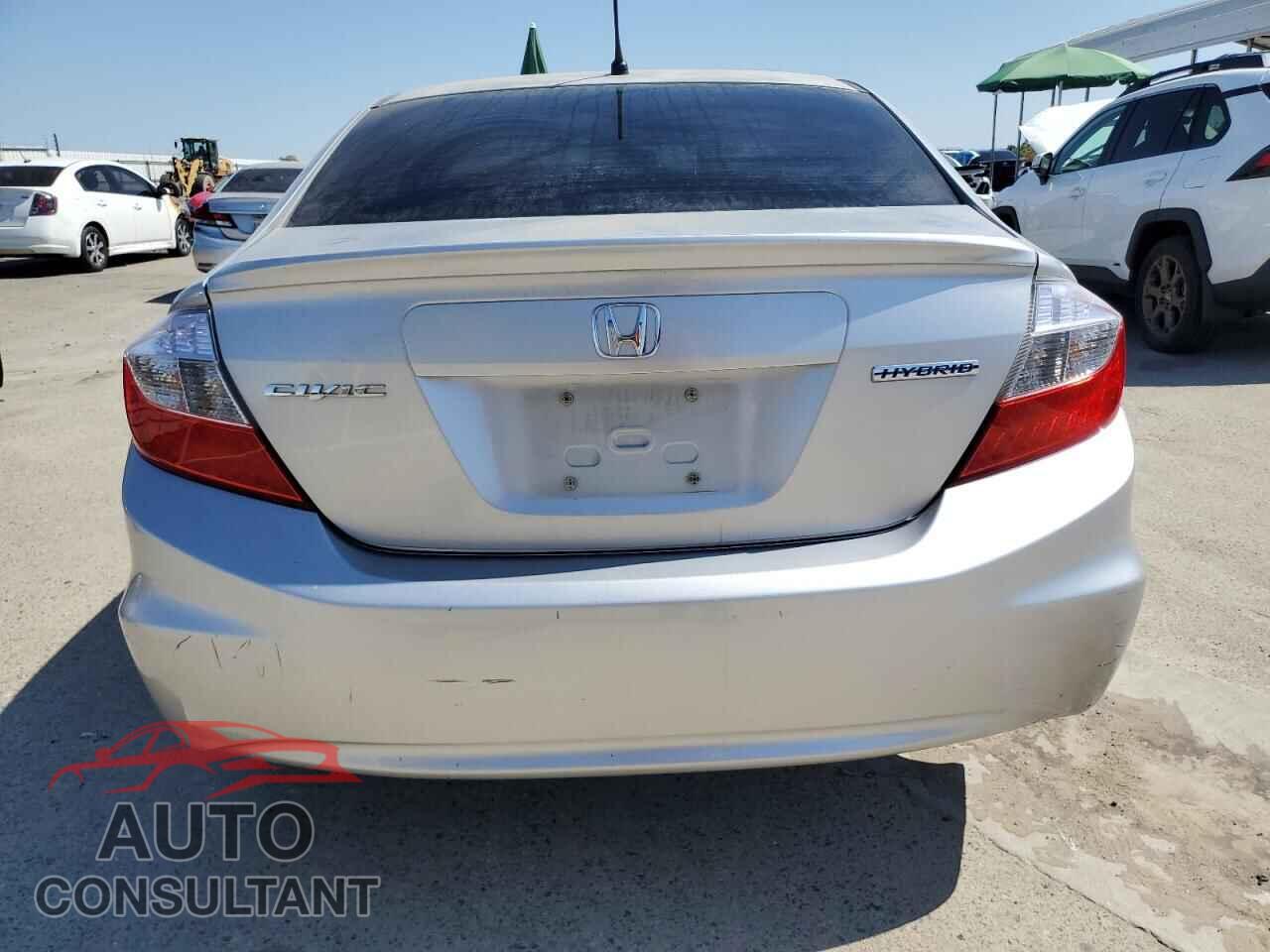HONDA CIVIC 2012 - JHMFB4F29CS005516