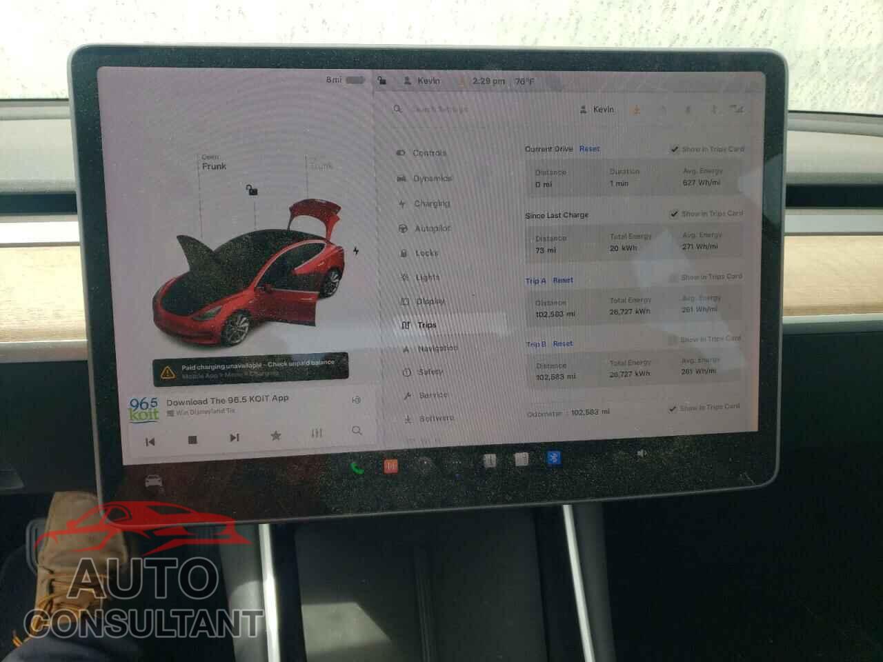 TESLA MODEL 3 2018 - 5YJ3E1EA4JF049145