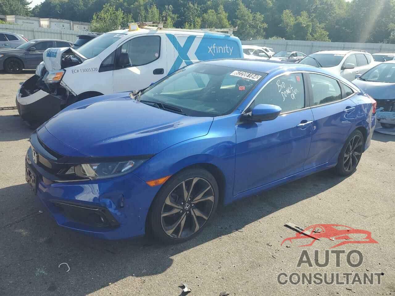 HONDA CIVIC 2019 - 2HGFC2F83KH555003