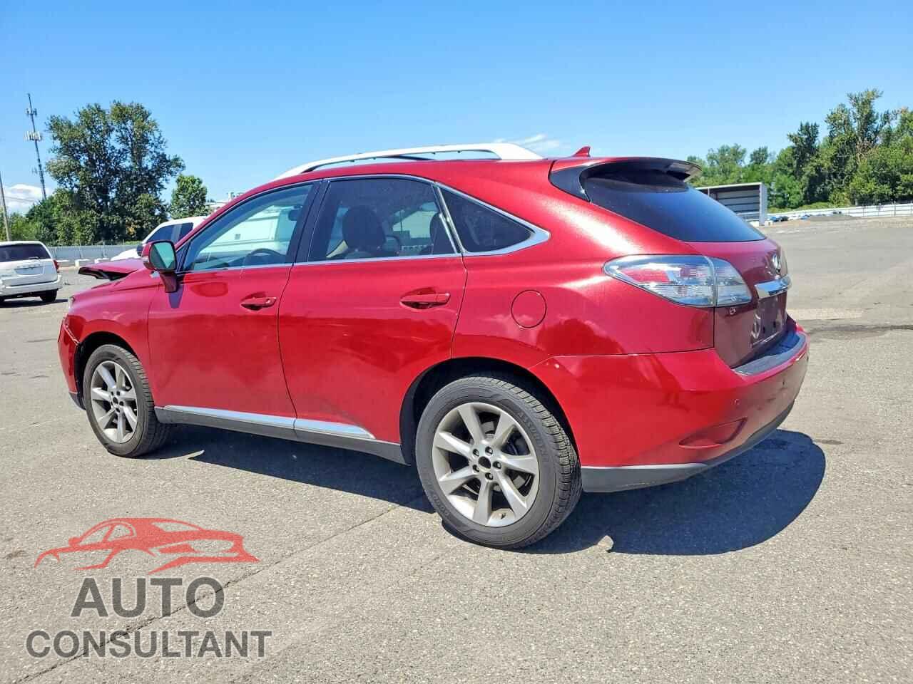 LEXUS RX350 2012 - 2T2BK1BA7CC148652