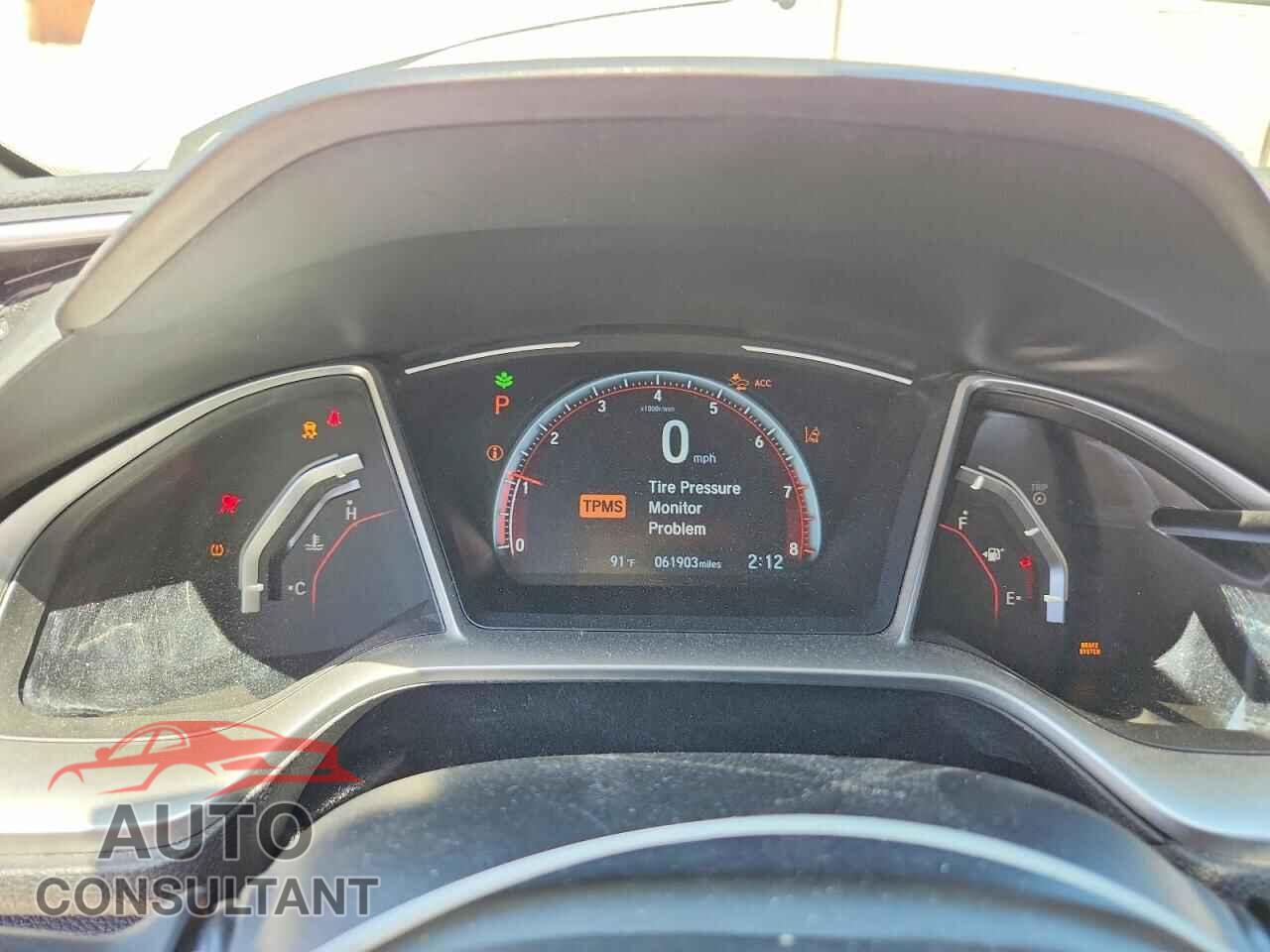 HONDA CIVIC 2019 - 2HGFC2F82KH581298