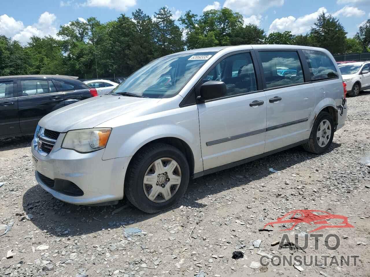 DODGE CARAVAN 2012 - 2C4RDGBG9CR244285