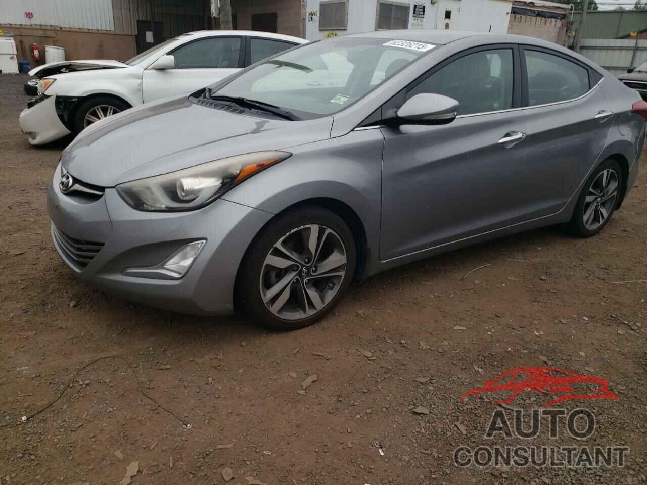 HYUNDAI ELANTRA 2014 - KMHDH4AE7EU033634