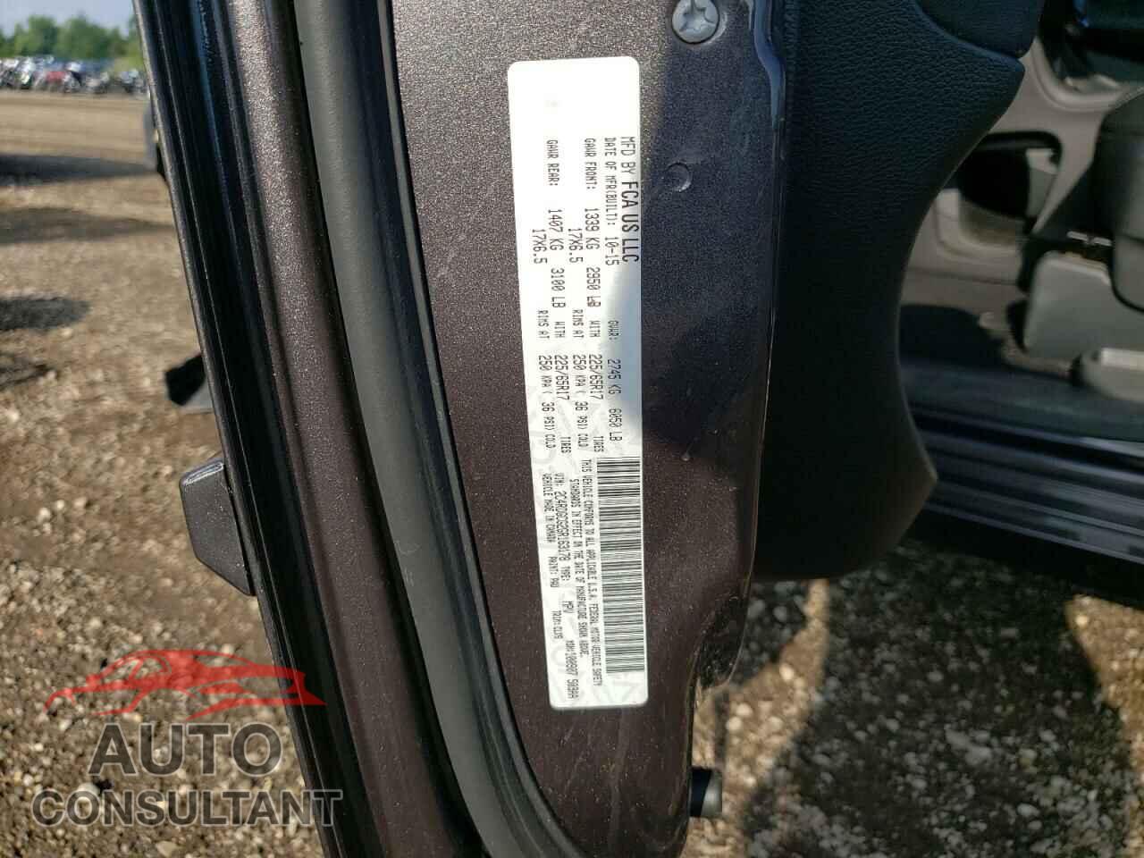 DODGE CARAVAN 2016 - 2C4RDGCG2GR163178