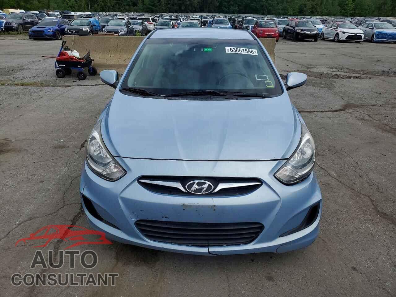HYUNDAI ACCENT 2012 - KMHCT5AE1CU036400