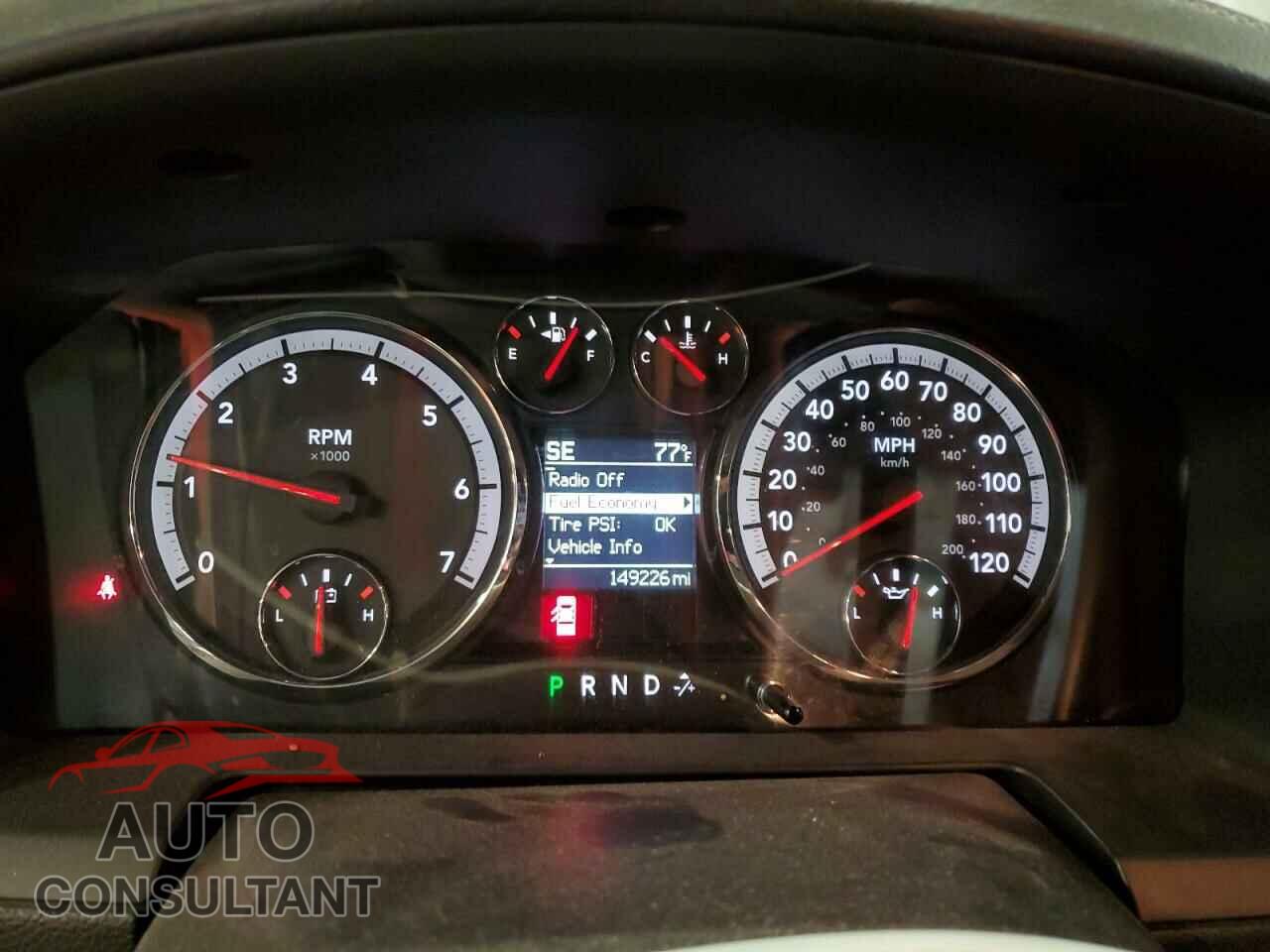 DODGE RAM 1500 2012 - 1C6RD7MT3CS215610