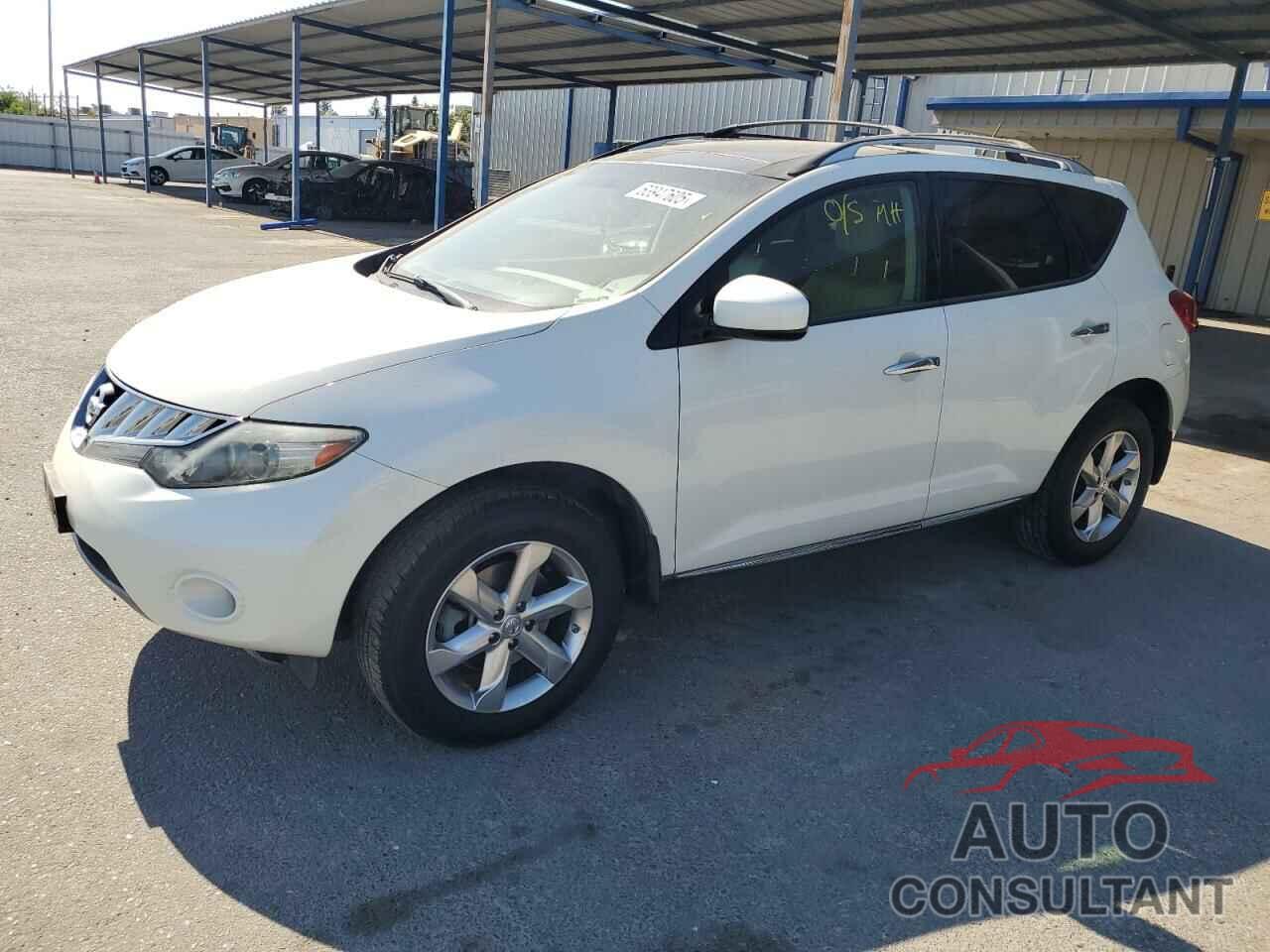 NISSAN MURANO 2010 - JN8AZ1MU0AW019695