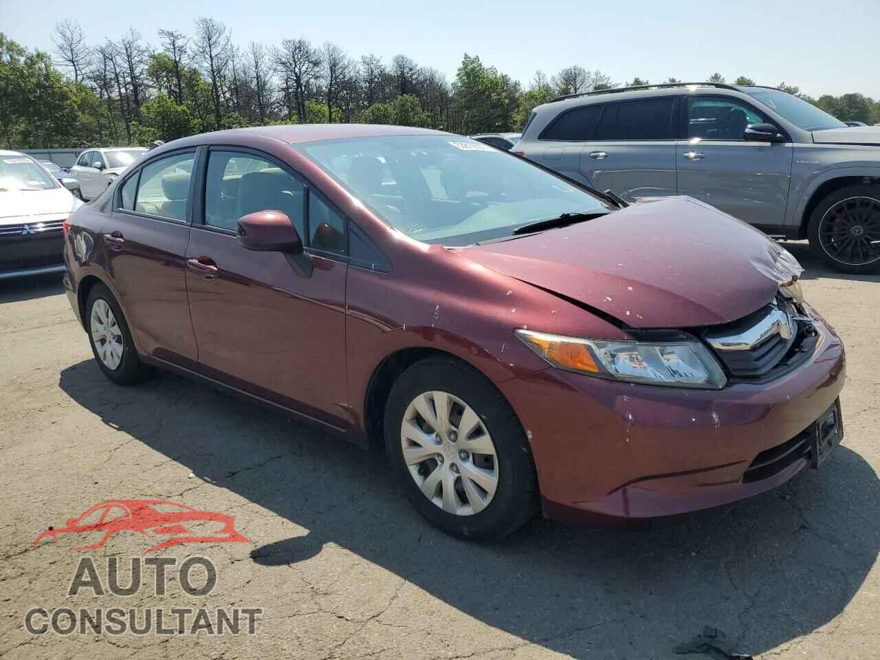 HONDA CIVIC 2012 - 2HGFB2F50CH591693