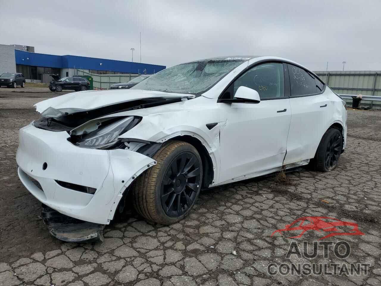 TESLA MODEL Y 2022 - 7SAYGDEE8NF481511