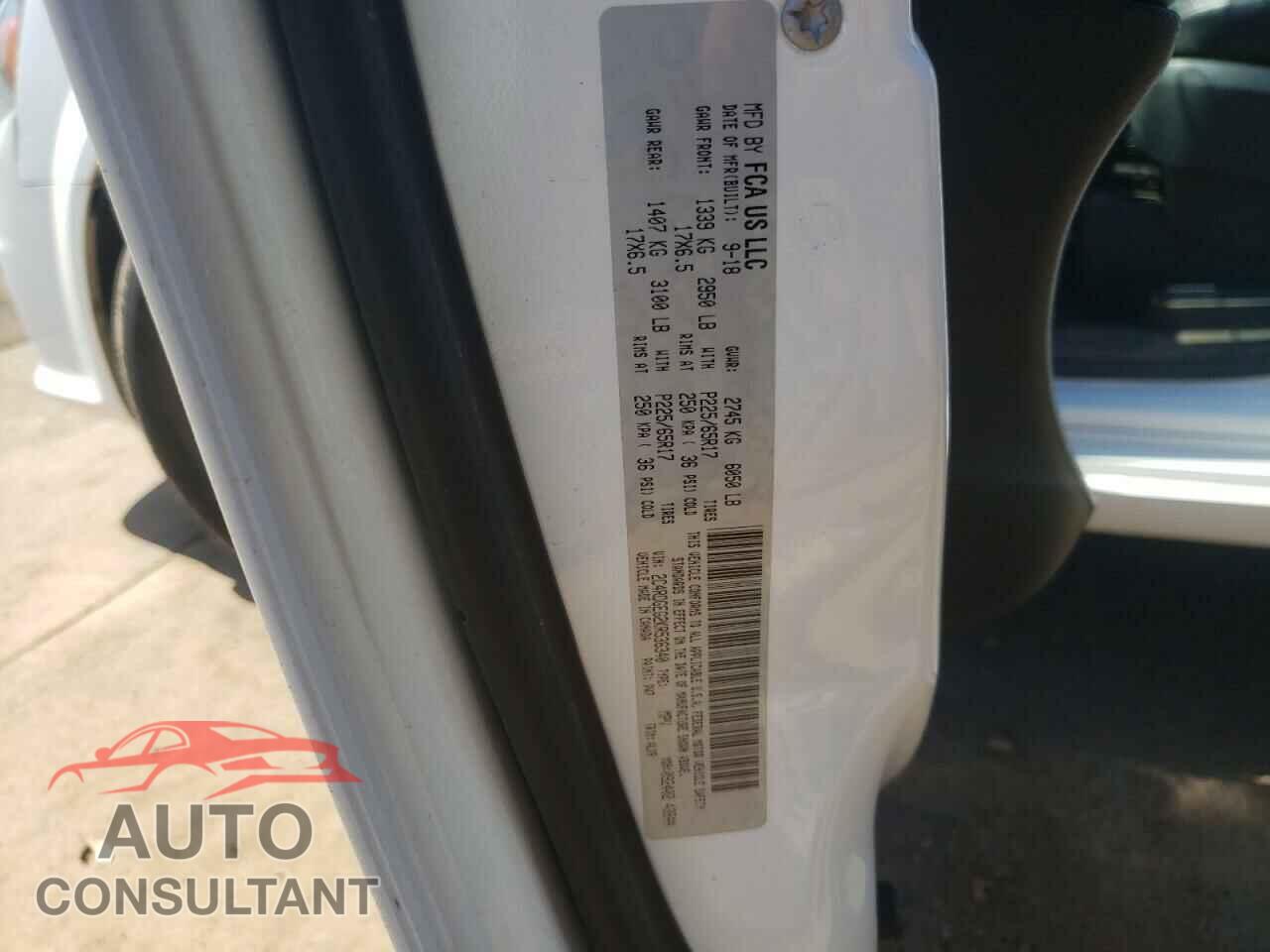 DODGE CARAVAN 2019 - 2C4RDGEG2KR536340