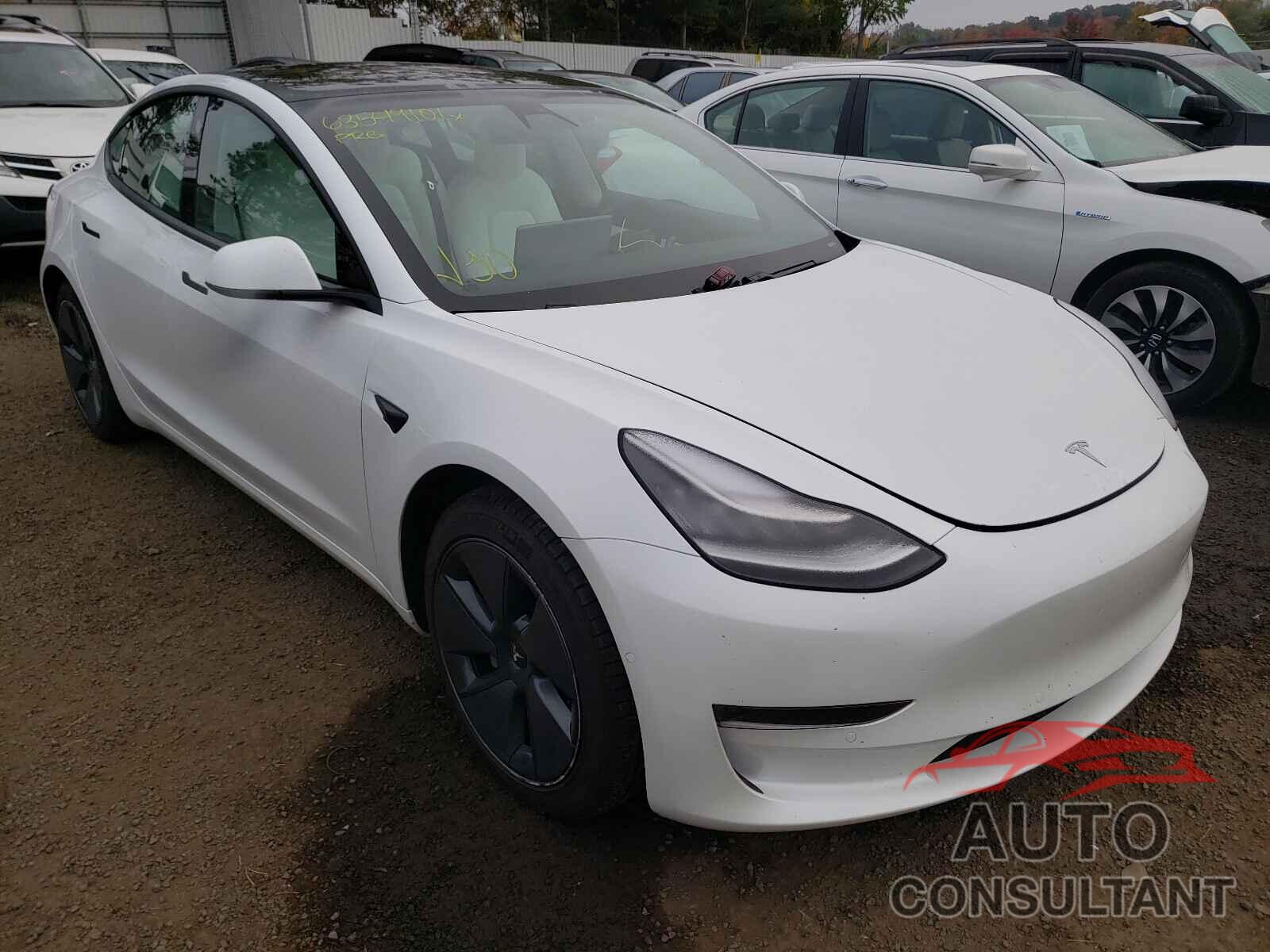 TESLA MODEL 3 2021 - 5YJ3E1EA1MF853813