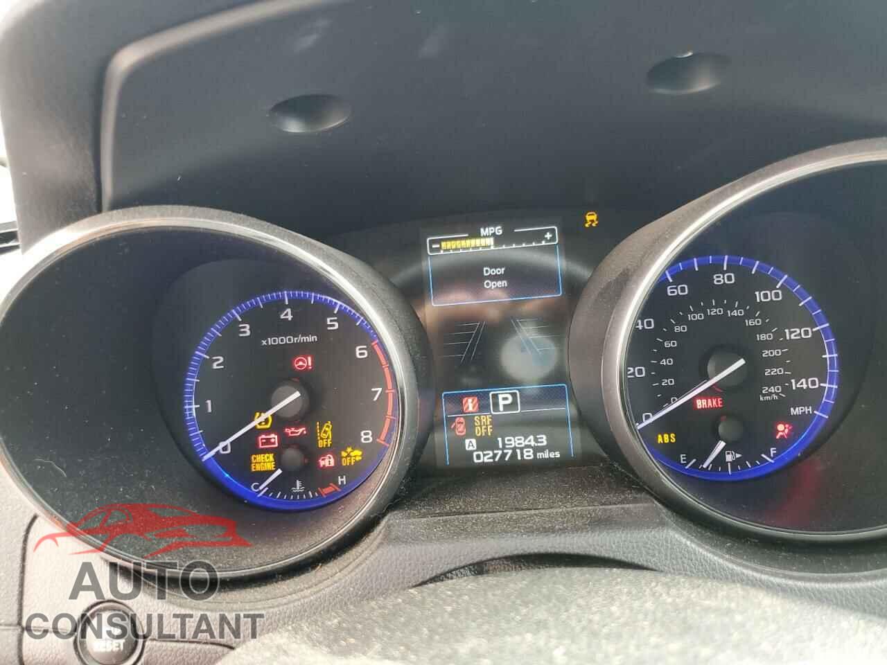 SUBARU OUTBACK 2017 - 4S4BSAFC0H3387732