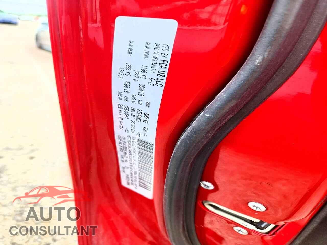 JEEP COMPASS 2017 - 3C4NJDBB9HT692377
