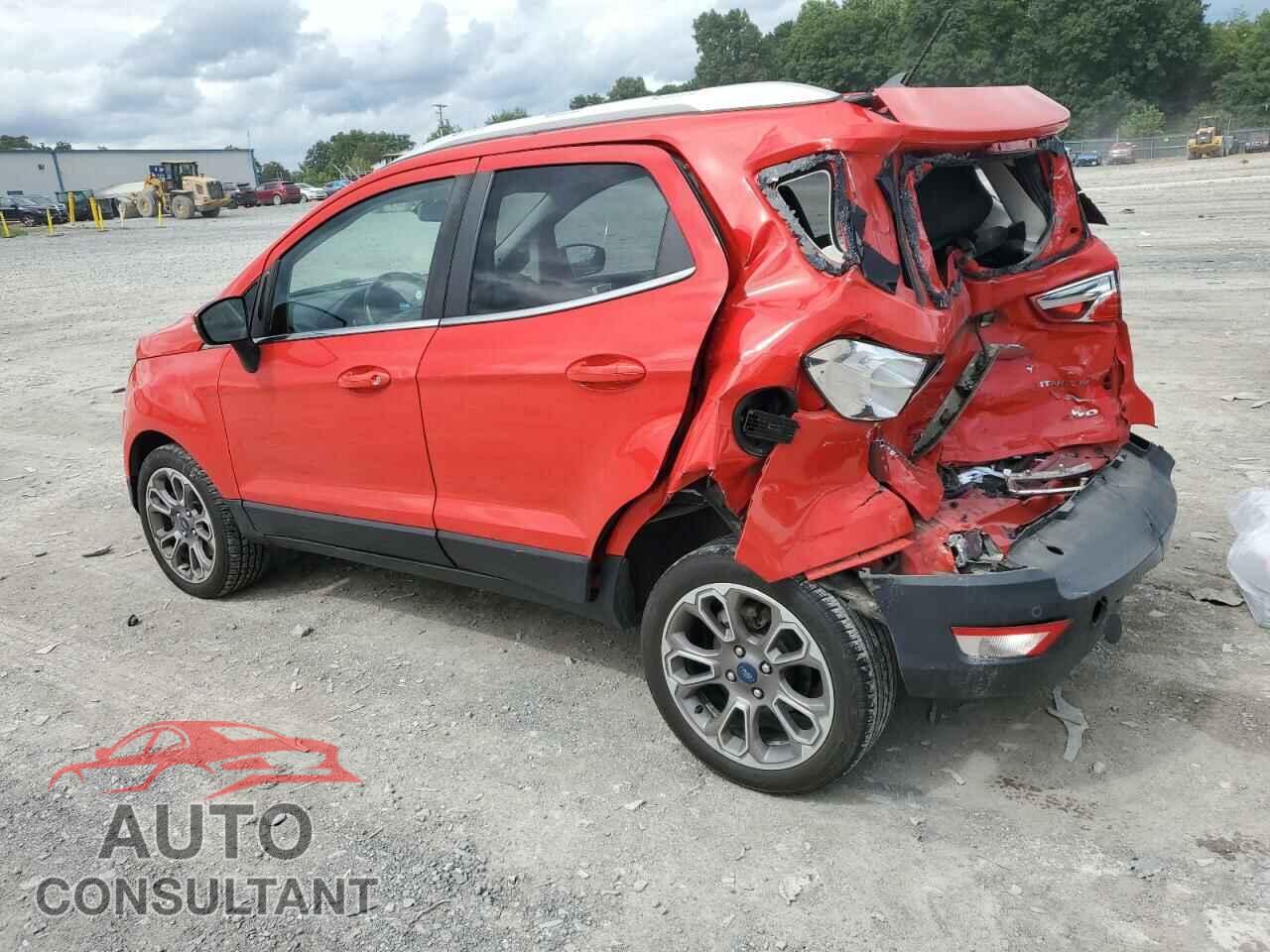 FORD ECOSPORT 2019 - MAJ6S3KL6KC296565