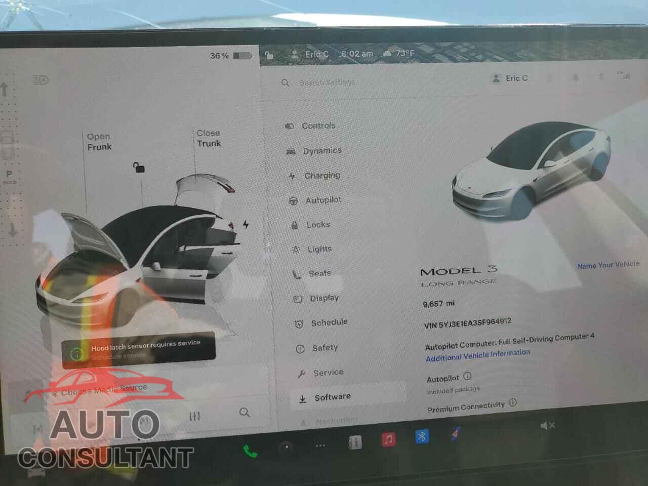 TESLA MODEL 3 2025 - 5YJ3E1EA3SF964912