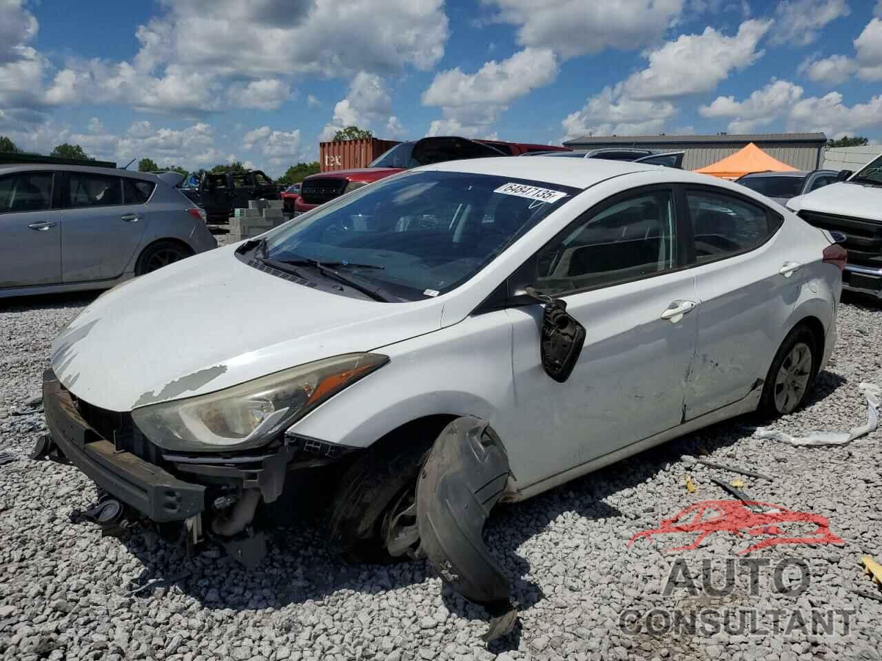 HYUNDAI ELANTRA 2016 - 5NPDH4AE3GH754454