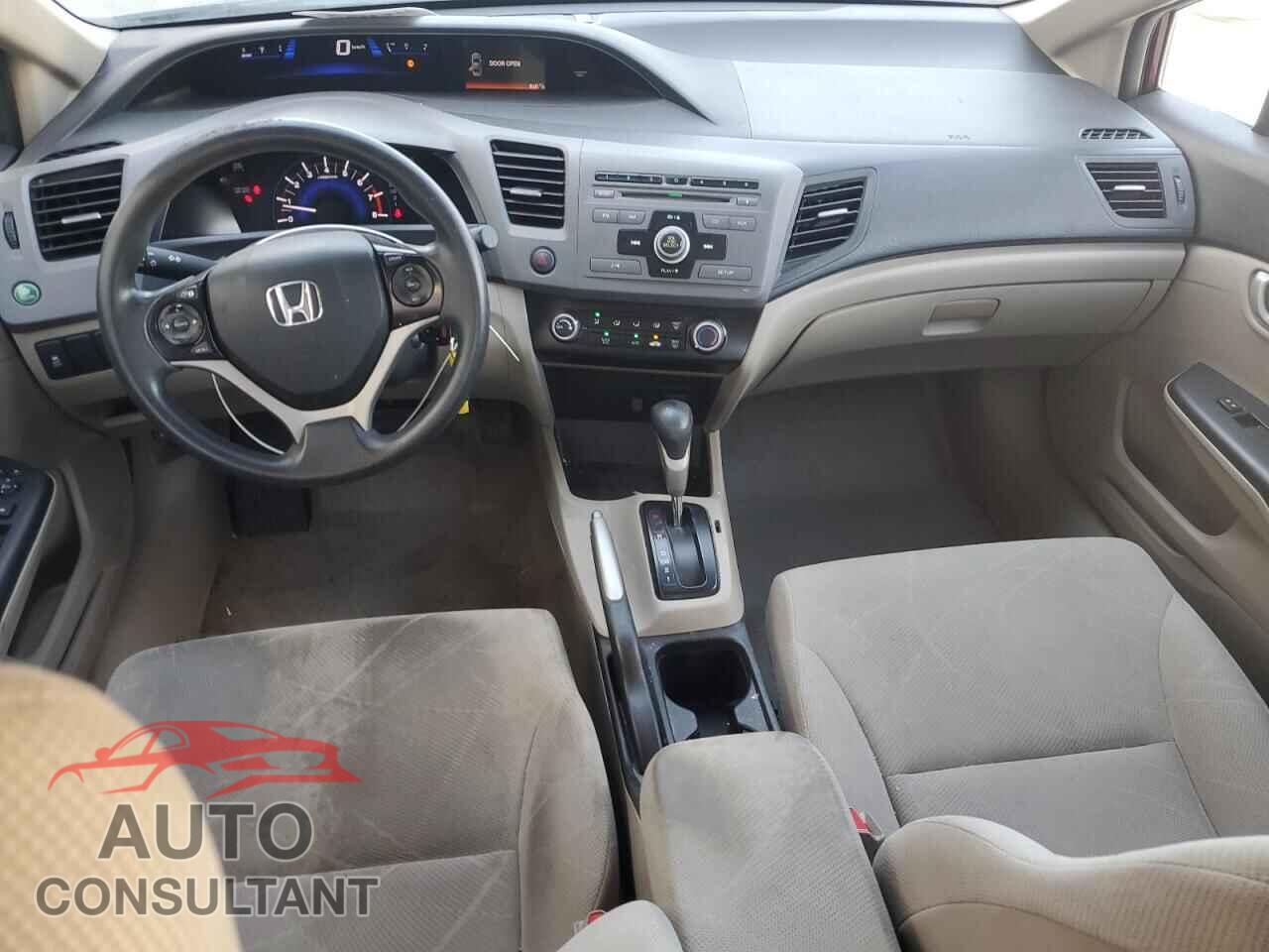 HONDA CIVIC 2012 - 19XFB2F51CE103474