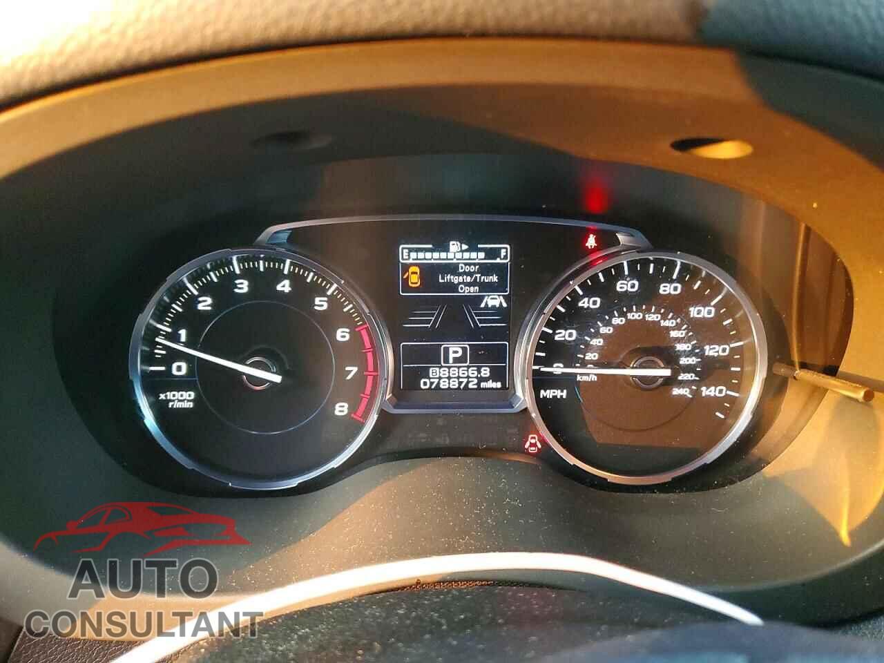 SUBARU FORESTER 2018 - JF2SJAGC2JH562580
