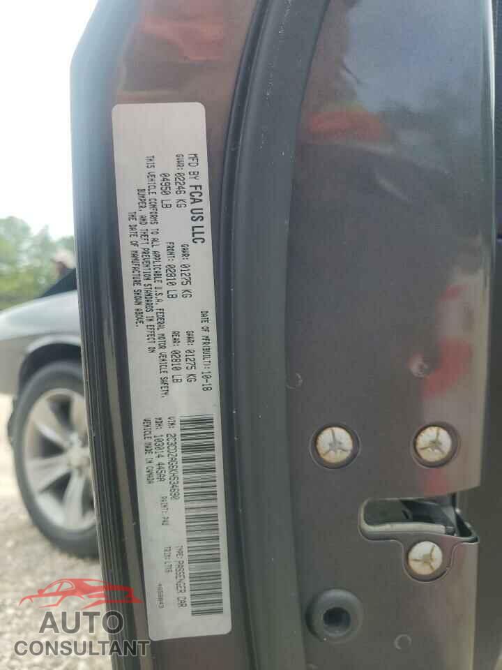 DODGE CHALLENGER 2019 - 2C3CDZAG6KH534690