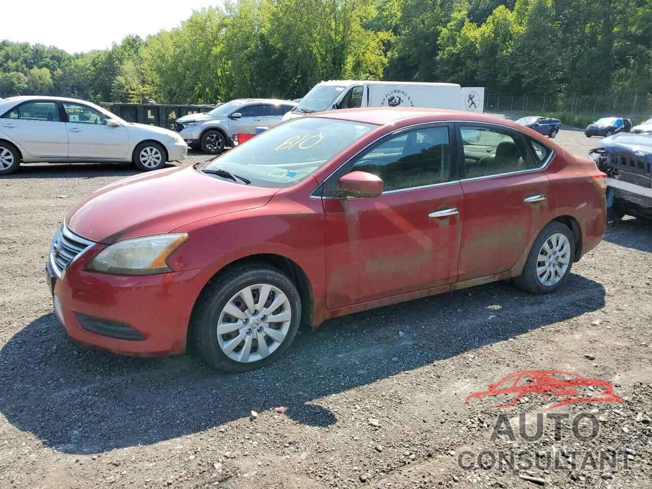 NISSAN SENTRA 2014 - 3N1AB7APXEL687147