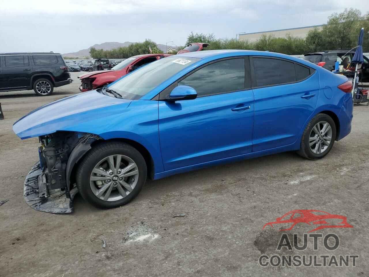 HYUNDAI ELANTRA 2017 - KMHD84LF9HU209321