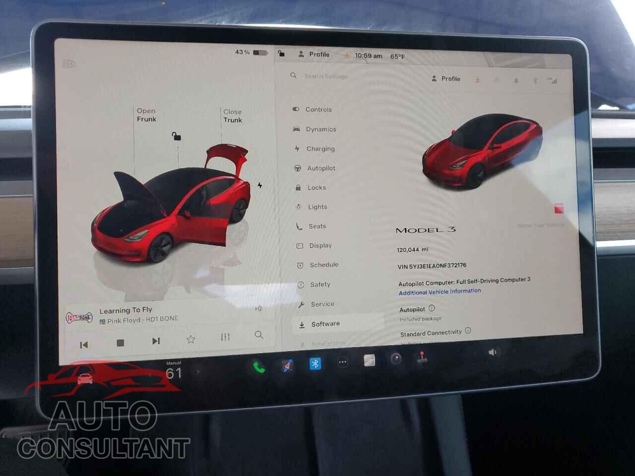 TESLA MODEL 3 2022 - 5YJ3E1EA0NF372176