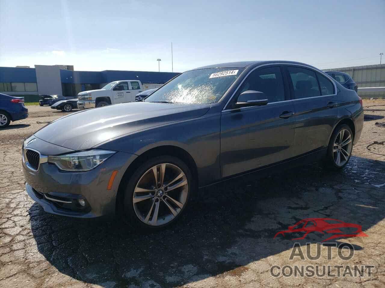 BMW 3 SERIES 2018 - WBA8D9C57JEM33738