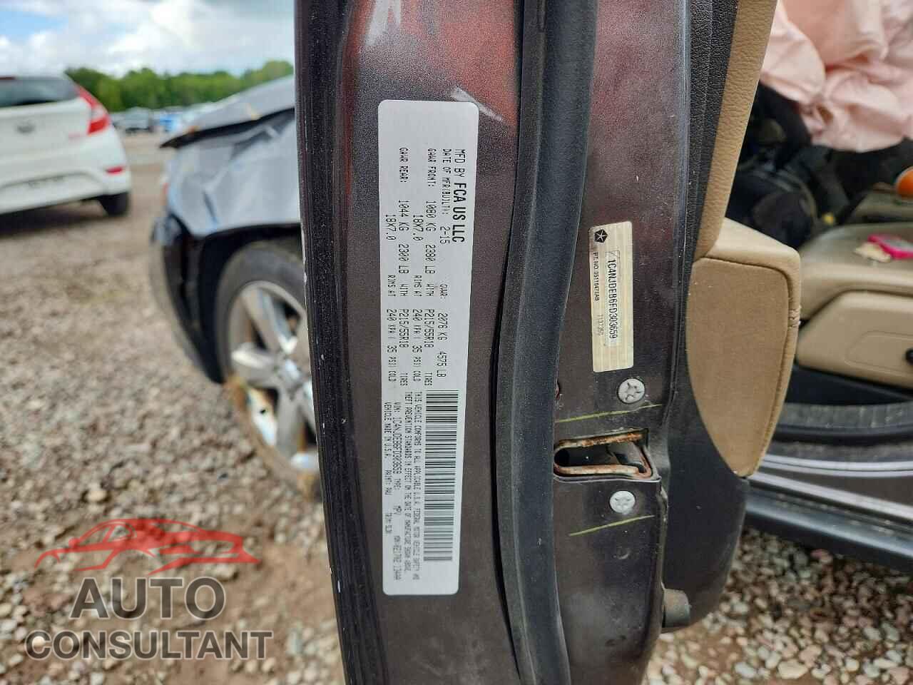JEEP COMPASS 2015 - 1C4NJDEB6FD303659