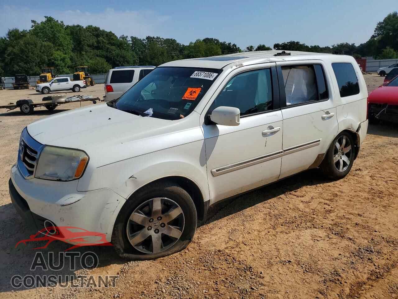 HONDA PILOT 2012 - 5FNYF3H92CB027096
