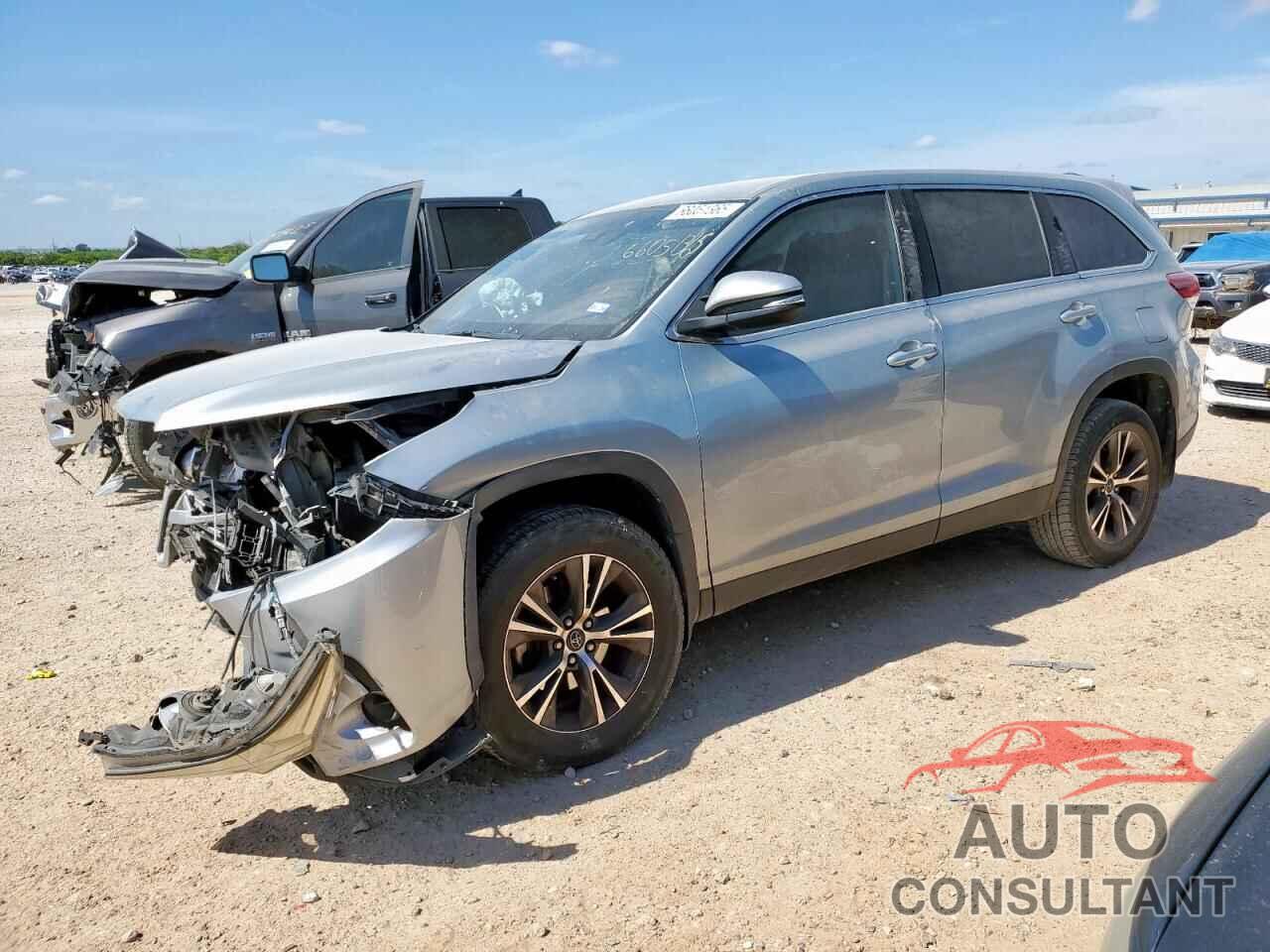 TOYOTA HIGHLANDER 2019 - 5TDZARFH5KS047272