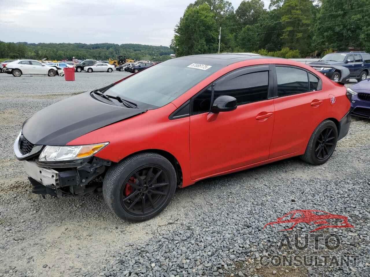 HONDA CIVIC 2013 - 2HGFB6E52DH701167