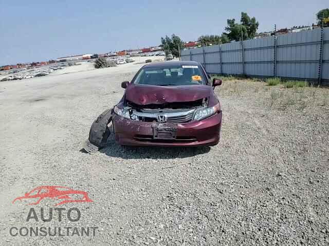 HONDA CIVIC 2012 - 2HGFB2F54CH555392